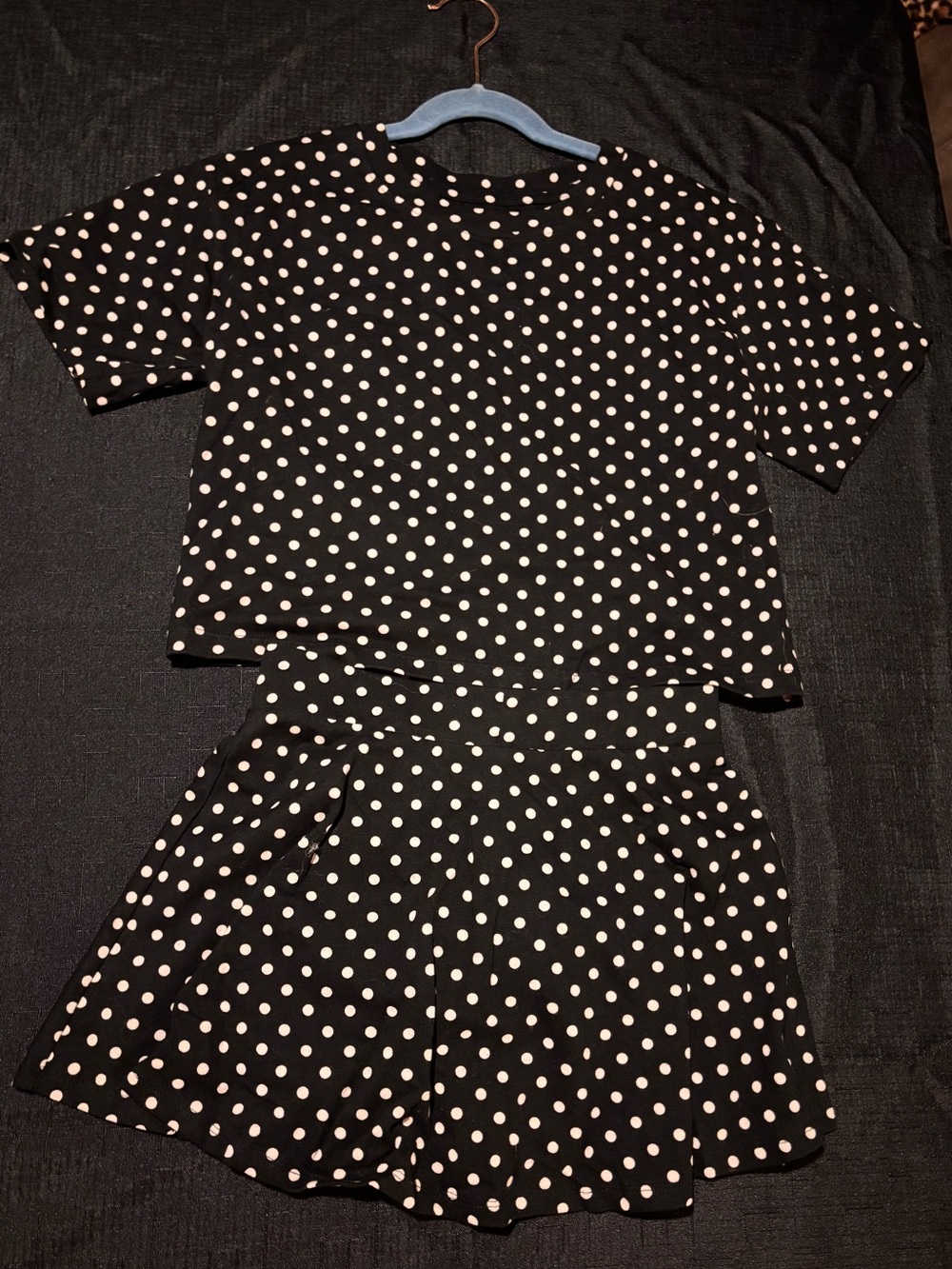 GAP Black and White Polka Dot Kids Matching Set